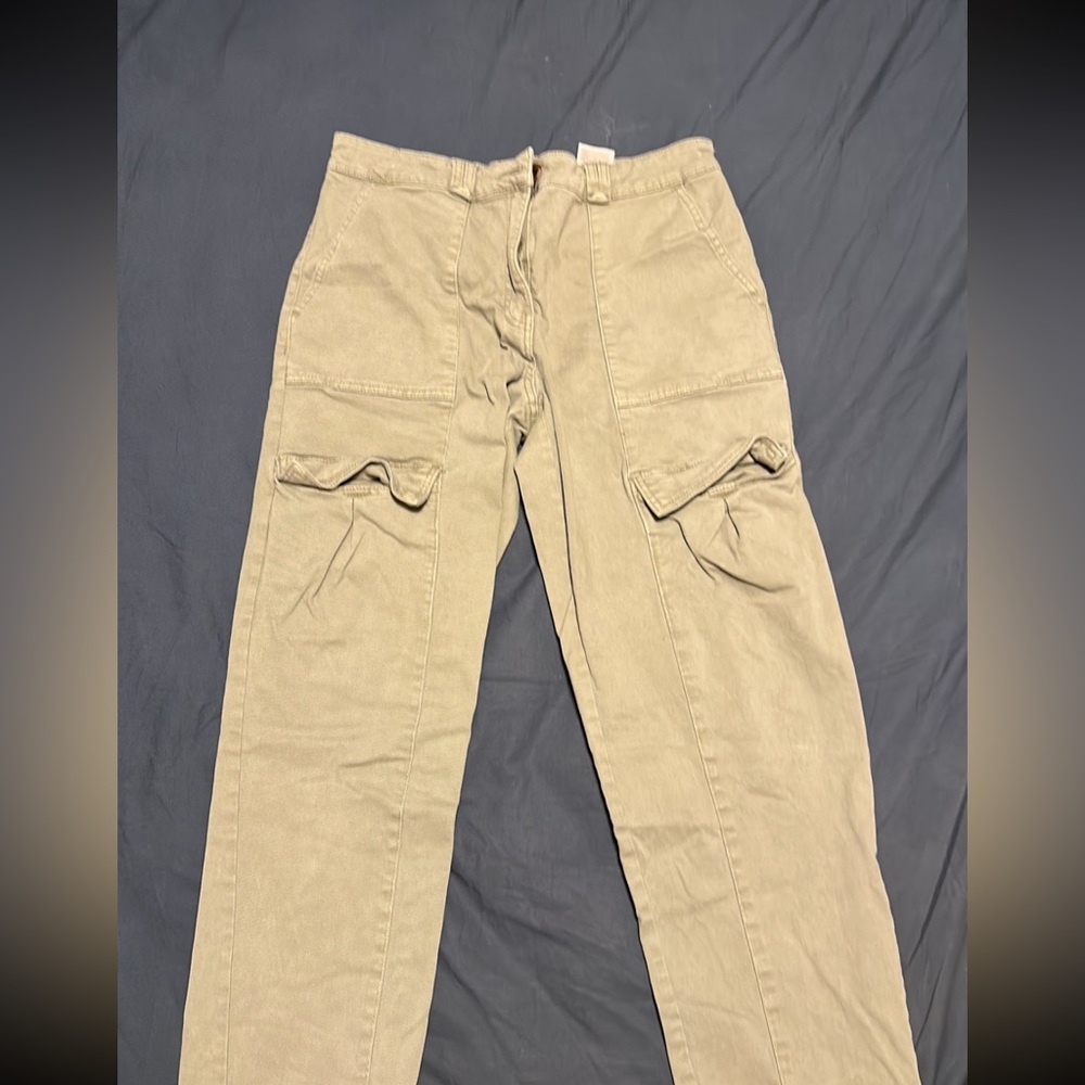 y2k beige cargo pants